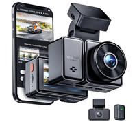 Vantrue E2 Dashcam-Double 2K QuadHD avec WiFi, GPS, Bluetooth SOS et mode parking