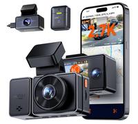 Vantrue E3 Dashcam-3 canaux 2.7K avec WiFi, GPS, Bluetooth SOS et vision nocturne