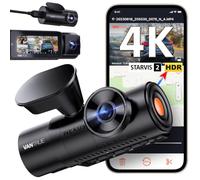 VANTRUE N4 Pro Dashcam Voiture 3 Canaux 4K+2x1080P Avant Int. Arrière HDR