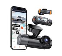 Vantrue N5S Dashcam 4-Canaux 360° WiFi, STARVIS 2, Vision Nocturne IR, 2.7K+1080P*2+1440P Caméras Avant/Arrière/Intérieure, Contrôle Vocal, GPS, Mode Stationnement 24H