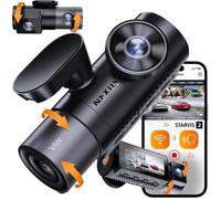 VANTRUE Nexus-5 4 Canaux Dashcam 2.7K+3x1080P HDR, STARVIS 2 Sensor, Camera Voiture Avant Arriere WiFi GPS, 360°Mode Parking Tampon