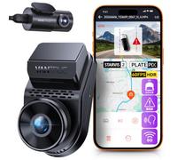 VANTRUE S1 Pro Dashcam Avant Arrière 2,7K+1080P 60fps Parking Mode WiFi GPS | STARVIS 2, HDR, Vision Nocturne, 5GHz WiFi GPS, Supercondensateur, Capteur G, Mode stationnement 24h, Max 512Go