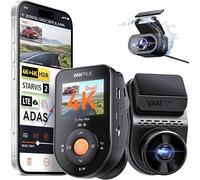 Vantrue S1 Pro Max dashcam avant et arrière 4K+4K (2160P+2160P), double caméra embarquée avec vision nocturne Starvis2 HDR PlatePix, WiFi 5 GHz, GPS, LTE en option