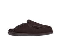 Vanuba Awassi Homme Cuir Hiver Chaussons 100% Laine de Mouton M003