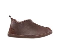 Vanuba chaussons femme Kalahari - pantoufles en cuir souple avec semelle antidérapante, chaussons maison élégants et confortables 39 EU, Marron