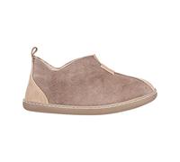 Vanuba - Pantoufles pour femmes Kalahari 38 EU, Mules en peau d'agneau avec semelle intérieure remplaçable, tongs en cuir, laine, confortables en peau d'agneau, faites à la main - Beige