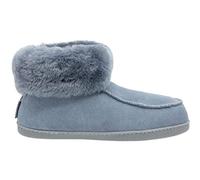 Vanuba - Pantoufles pour hommes Peppin 43 EU, Chaussures d'hiver en peau d'agneau avec semelle intérieure remplaçable, chaussures d'hiver chaudes, cuir véritable, faites à la main - Gris