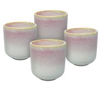 vanWell Lot de 4 tasses à espresso, 13 cl (rose)