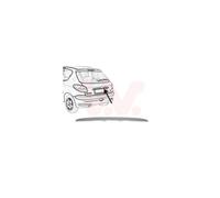 VanWezel 4028459 - Poignee porte hayon pour Peugeot 206 jusque 02-2009