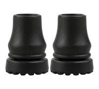 Vanyibro Lot de 2 embouts en caoutchouc robustes de 1,9 cm pour cannes, béquilles et cannes de marche