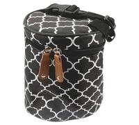 Vanyibro Sac isotherme pour biberon, sac thermique multifonction pour le lait maternel, portable et réglable, Noir , Organiseur de sac