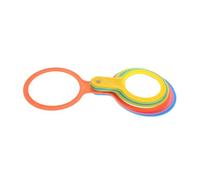 VANZACK 1 Ensemble Anneaux de Mesure de Diamètre de Fruits Outil Pratique Plastique pour Classification de Fruits Jauge de Diamètre Citronniers pour Mesures Précises