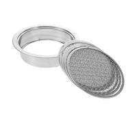 VANZACK 1 Ensemble De Tamis De Jardin, Outil Efficace De Tri du Sol, Tamis en Acier Inoxydable pour Bonsaïs, Plantes Succulentes, Tamis pour Roches Et Sable
