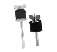 VANZACK 1 Jeu Support De Montage Pour Cymbales Empilables Double Fixation Stable Accessoires Pour Batterie Kit Noir Optimisation Espace Et 2 Pièces