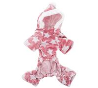 VANZACK 1 Pc Pyjama pour Animaux De Compagnie Manteau De Chien Vêtements pour Chien Teckel Vêtements pour Chiens Tenue Générale pour Animal De Compagnie Chienchien Chiot Velu Rose Molleton