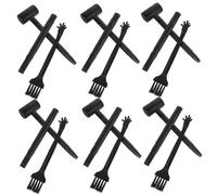 VANZACK 10 Ensembles Kit Archéologie Garçon Fille Outils Fouille Plastique Stables et Pinceau Fossiles et Jeu Éducatif Exploration Géologie et Travail Déquipe
