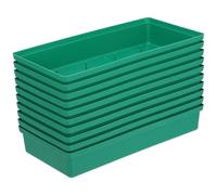 VANZACK 10 PièCes De Plateau Floral en Mousse pour DéCoration De Mariage Et De FêTe Plateaux en PP Vert pour Arrangements Floraux IdéAl pour Les ÉVéNements Et Les Centres De Table