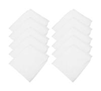 VANZACK 10 Pièces Paquet Filtrant à 100 Mailles en Nylon Cordon | Maille Fine Respirante, Blanc Réutilisable, pour Brassage Maison et Aquarium, Déchets Alimentaires