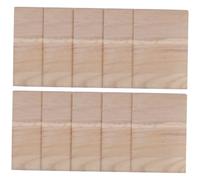 VANZACK 10 pièces Planche de Casse Taekwondo Bois Épaisseur Accessoires Entraînement Karaté Garçon Fille Adultes Portable et Pratique pour Tests et Pratique des Arts Martiaux