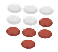 VANZACK 10 Pièces Plateaux de Fleurs Soucoupes Dérapantes pour Pots de Fleurs pour Prévenir Déversements Protéger Surfaces