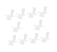 VANZACK 10 pièces Présentoirs Acryliques Transparents pour et Cristaux de Supports et Durables pour Collections Adaptés Maison Bureau Mariage Décoration