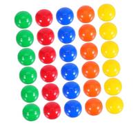 VANZACK 100 Pièces Balles de Loterie Plastique Colorées pour Jeux de Tombola et Activités de Fête Balles pour Tirage Au Sort et Animation Festive