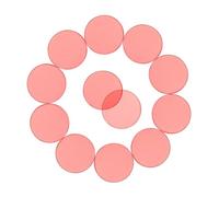 VANZACK 100 pièces Jetons Bingo Transparents Demi-Transparents pour Garçon Fille Accessoires Mathématiques Éducatifs Outils de Comptage Ludiques pour Jeu de et Apprentissage Classe