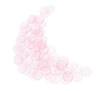 VANZACK 100 pièces Jetons de Bingo Transparente Plastique pour Jeux de Société Éducation Mathématique et Récompenses Amusantes