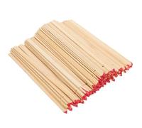 VANZACK 100 Pièces Lot de Bâtons de Divination Naturel Bâtons de Fortune Chinois Vides Accessoires de Divination Bouddhiste pour Jeux et Rituel et Faciles à Transporter