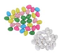 VANZACK 100pièces Œufs De Pâques Décoratifs pour Fête Jouets Artificiels pour Décoration Maison Et du Jardin