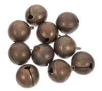 VANZACK 10pièces Cloches Cuivre pour Loisirs Créatifs Décorations de Noël à Suspendre pour Colliers Animaux et DIY