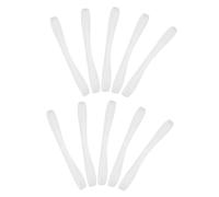 VANZACK 10pièces Lanières De Chaussures à Talons Lacets Élastiques Invisibles Bande De Tpu Pour Brides De Cheville Lacets Amovibles Ceinture Anti-lacets Lâches Sangles Pour Talons