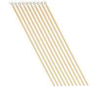 VANZACK 10pièces Lot de Baguettes De Contrôle Bois pour Marionnettes Ombres Accessoires pour Théâtre Ombres