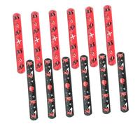 VANZACK 12 pièces Slap Bracelets Ninja Snap Bands For Flexible Wrist Toys Party Favors With For Birthdays And Dance Events