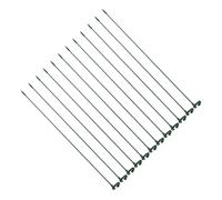 VANZACK 12 Pièces Support de Plantes Plastique Lot de Cadres pour Orchidées Fleurs Structures de Soutien pour Jardin Plantes Extérieur Grimpantes