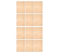 VANZACK 12pcs Feuilles de Gel D'éclairage en PVC Orange Filtre de Lumière LED Installation Facile et Transmission Améliorée pour Applications de Diffuseur LED