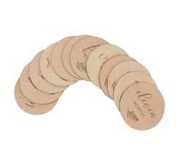 VANZACK 12pièces Cartes Bois Double Face Pour Photos De Garçon Fille Accessoires Pour Immortaliser Les Moments Précieux