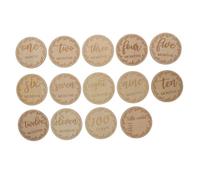 VANZACK 12pièces Cartes Étapes De Croissance Pour Garçon Fille Carte De Naissance Créative Pour Nourrissons Accessoires Photo