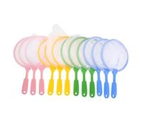 VANZACK 12pièces Filet pour Garçon Fille Lot de Épuisettes Plastique pour Bain Et Plage Attrape-Poissons Jouet Éducatif