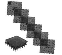 VANZACK 12pièces Séparation Réutilisable pour Aquarium Filtre De Fond pour Réservoirs De Poissons Accessoire De Division De Bac à Poissons