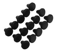 VANZACK 15 Pièces Bouchons de Trous en Silicone pour Pieds de Four à Micro-ondes, Antidérapants et Résistants à Haute Température, Absorption des Vibrations pour Appareils Cuisine