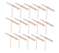 VANZACK 15 pièces Jouets Volants Bois Libellule Portable Légère et Éducative pour Garçon Fille Activités Extérieures Famille