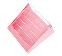 VANZACK 1pièce Support Alimentaire pour Lapins Et Petits Animaux Rack à Foin Rose Économie De Déchets Facilité Accès pour Mangeoire