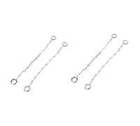VANZACK 2 Ensembles Chaînes De Décoration De Chaussures Accessoires Diy Pour Sandales Et Sabots Charms De Mode Pour Créer Un Look Unique 2 Pièces * 2