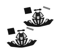 VANZACK 2 Ensembles Kit de Rembourrage Casque Vélo Électrique et VTT Coussinets Éponge Respirants Doublure Intérieure Confortable et Remplaçable pour Casques de Cyclisme Ensemble