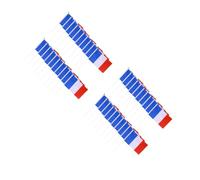 VANZACK 2 Ensembles Mini Drapeau À Main Drapeaux De L'euro Décorations De Fierté Coloré Drapeau Agitant La Main De L'événement Sportif Main Agitant Des Drapeaux De La France 20 Pièces * 2