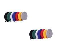 VANZACK 2 Ensembles Sangles De Plantes Propagation Enjeux Attache De Fil De Plante pour Liens De Jardin Cites De Câble en Nylon -câbles Colorés Cravates De Jardinage Vert 7 Pièces * 2