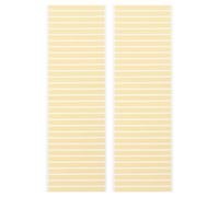 VANZACK 2 Feuilles Autocollants Adhésifs Double Face Beige pour Réparation de Montres, Ruban Adhésif Stable sans Dommage pour Cadran et Pièces de Montre, Outil pour Horlogers