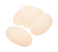 VANZACK 2 Paires Épaulettes Invisibles Mousse Douce pour Femmes Rehausseur Épaule Antidérapant Coussinets Confortables pour Manteaux Robes et Costumes