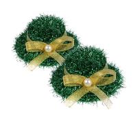 VANZACK 2 Pièces Accessoires de Cheveux Saint Patrick Chapeaux Verts Décoratifs Clips pour Fêtes et Célébrations